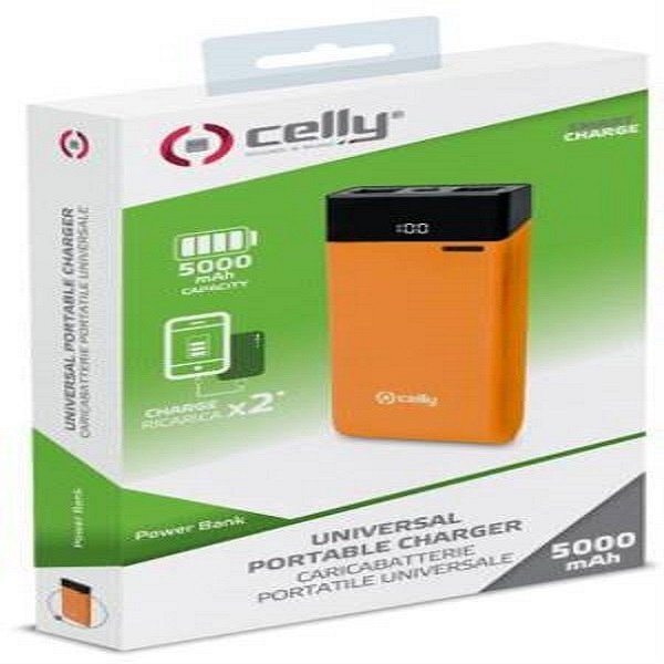 Celly Powerbank  Universale 5000mAh Orange