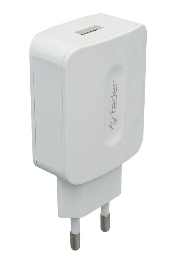 Carica batterie da rete 1 Usb 2000 MA/H