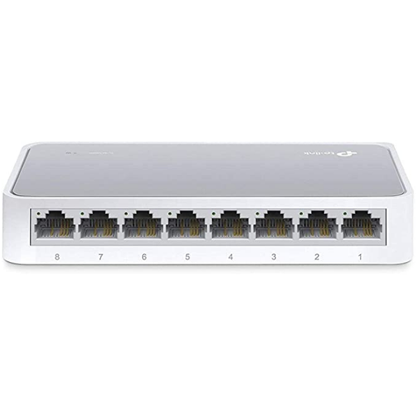 TP-LINK TL-SF1008D Network Switch Fast Ethernet (10/100) White